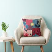 ボホボタニカル装飾用クッションコージーフローラクッション クッション (椅子)