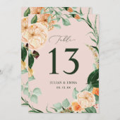 ボホボタニカル赤面ピンクグリーンカスタムフローラ (正面/裏面)