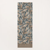 ボホボタニ離れカルパーソナライズされた ヨガマット (裏面)