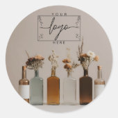 ボホボトル | 花 | 美学 ラウンドシール (正面)