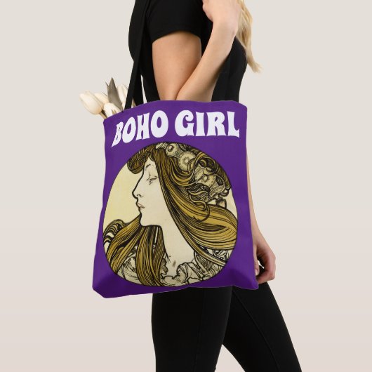 ボホボヘミアンガールトート財布 トートバッグ (クローズアップ)