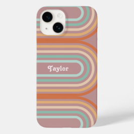 ボホボヘミアンパステルレインボーマウーブバックグラウンド Case-Mate iPhone 14ケース