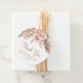 ボホボヘミアンパンパスグラス赤ちゃん感謝していシャワーあなた フェイバータグ (インサイチュ)