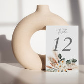 ボホボヘミアンパンパスベージュフローラ表番号 テーブルナンバー