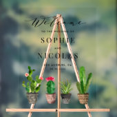 ボホポッテッドサキュメンとサボテン結婚ズ アクリルサイン (ニュートラル)