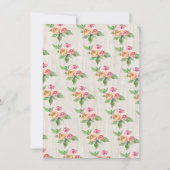 ボホポニー誕生日パーティー 招待状 (裏面)