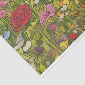 ボホポピー野花のフィールドカラフルデコページ 薄葉紙 (詳細)