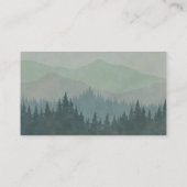 ボホマウンテンズレトロほこりっぽいブルーおむつラッフル エンクロージャーカード (裏面)