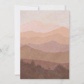 ボホマウンテンズワンハッピーカンパーガールズ1st誕生日 招待状 (裏面)