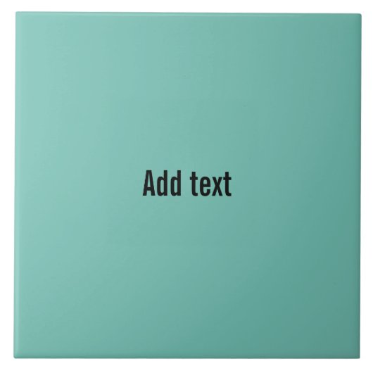 ボホマウンテンターコイズ タイル (正面)