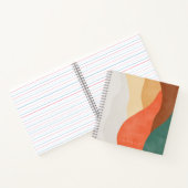 ボホマウンテンデザインとモノグラム手帳 ノートブック (内部)