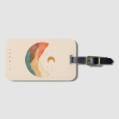 ボホマウンテンデザインとモノグラム荷物タグ ラゲッジタグ (正面横)