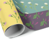 ボホマクシマリストパッチワークキルトかわいらしフローラ ラッピングペーパー (ロールコーナー)