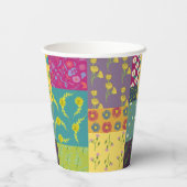 ボホマクシマリストパッチワーク結婚キルト 紙コップ (裏面)