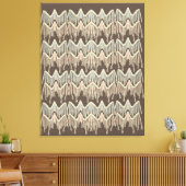 ボホマクラメ絵を描ズドードルアート キャンバスプリント (インサイチュ (リビング))