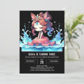 ボホマジカルプリンセス誕生日 招待状 (スタンド正面)