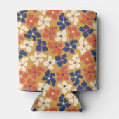 ボホマスタードブルーボタニカルブライダルシャワーカスタム 缶クーラー (裏面)