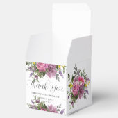 ボホマゼンタパープルピンクマウヴフローラ結婚ズ フェイバーボックス (オープン)