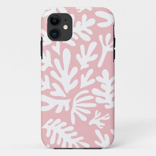 ボホマティス植物形模様ピンク Case-Mate iPhoneケース (裏面)