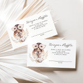 ボホママとベビーフクロムズおむつラッフルカード 名刺