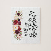 ボホマルサラフローラ |花嫁プロポーザルパズル ジグソーパズル (縦)