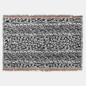 ボホマンダラフラワー&リーフブランケット スローブランケット (正面)