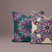 ボホマンダラフローラ装飾用クッション クッション