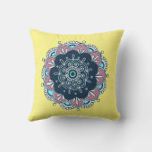 ボホマンダラリバーシブル装飾用クッション クッション (裏面)