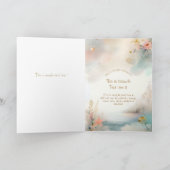 ボホマーメイドプリンセスカード サンキューカード (内部)