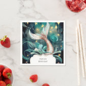 ボホマーメイド誕生日 スタンダードカクテルナプキン (インサイチュ)