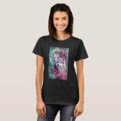 ボホミスティックウルフアート Tシャツ (正面フル)