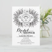 ボホミスティックサン&ムーンシテリアブライダルシャワー 招待状 (スタンド正面)