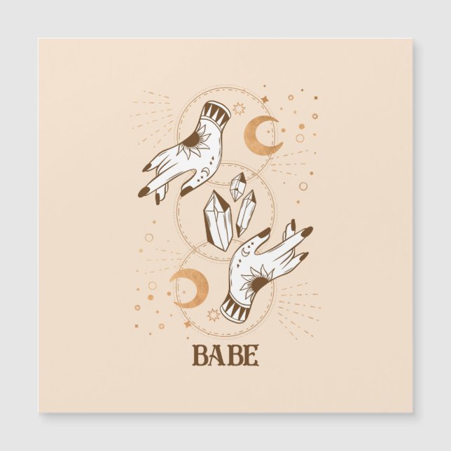 ボホミスティックタロットシナバチェロレッテカーマーニュ (正面)