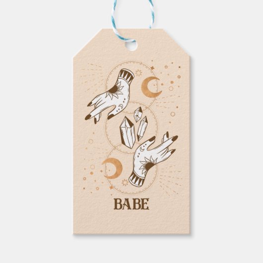 ボホミスティックホテルタロットシナバチェロレッテ ギフトタグ (正面)