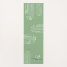 ボホミッドセンチュリーシックモノグラムのレインボー