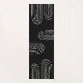 ボホミッドセンチュリーシックレインボーモノグラム ヨガマット (裏面)