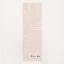 ボホミッドセンチュリーシックレインボーモノグラム