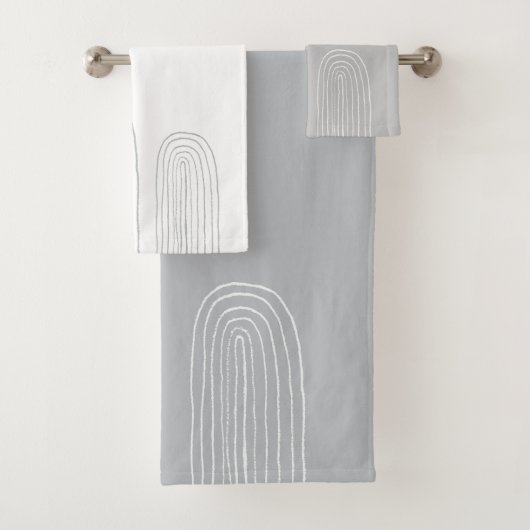 ボホミッドセンチュリーシックレインボー バスタオルセット (インサイチュ)