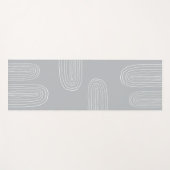 ボホミッドセンチュリーシックレインボー ヨガマット (正面(横))