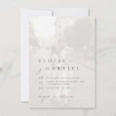 ボホミニマリスタ2フォトスインビタシオンデボダ 招待状 (正面)