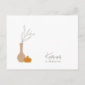 ボホミニマリストヴァース | 曲のリクエスト+食事の選択 ポストカード (正面)