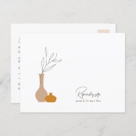 ボホミニマリストヴァース | 曲のリクエスト+食事の選択 ポストカード