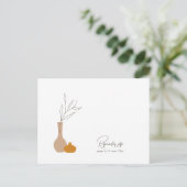 ボホミニマリストヴァース | 曲のリクエスト+食事の選択 ポストカード (スタンド正面)