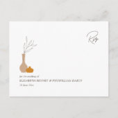 ボホミニマリストヴァース | 曲のリクエストRSVP ポストカード (正面)