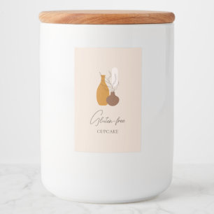 ボホミニマリストヴァーゼグルテンフリー喜び フードラベル