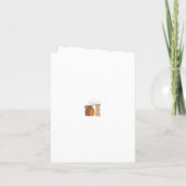 ボホミニマリスト結婚ヴァース曲げ 招待状 (裏面)