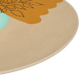 ボホミニマリスト葉 カッティングボード (角)