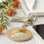 ボホミニマリスト葉 キーホルダー (側面)