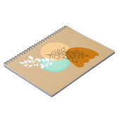 ボホミニマリスト葉 ノートブック (左側)