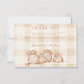 ボホミニマリスト西結婚砂漠 サンキューカード (正面)